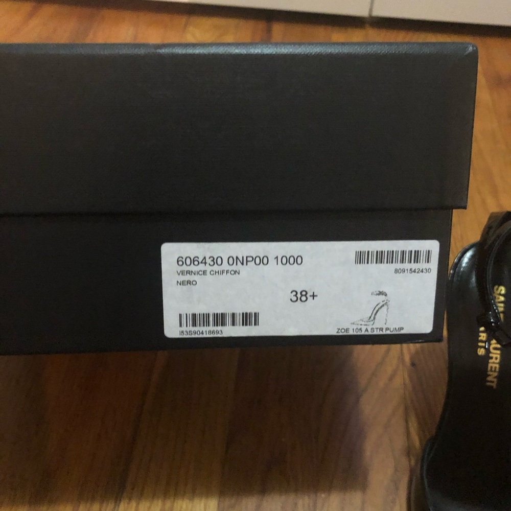 Saint Laurent Zoe 105 Ankle Strap Pump
